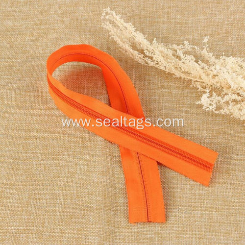 Colorful Nylon Metal Invisible Zipper